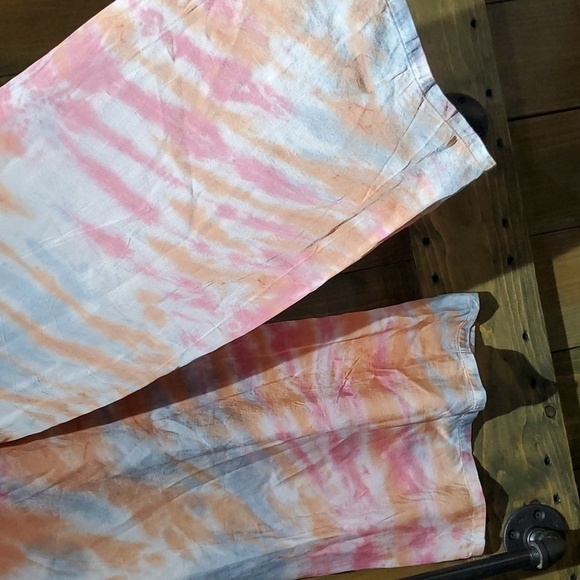 YOUNG FABULOUS & BROKE PALAZZO MULTICOLOR WIDE LEG PANTS SIZE XS - Picture 6 of 10